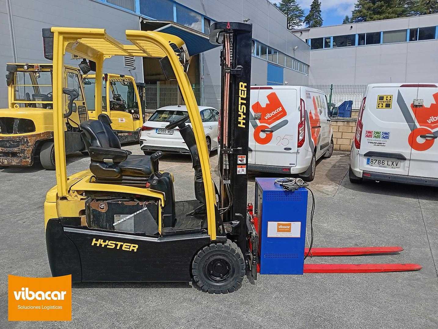 Used Forklift Hyster J1.5XNT SWB 3 ratų šakinis krautuvas (Image 2) Used Forklift Hyster J1.5XNT SWB 3 ratų šakinis krautuvas (Image 2)