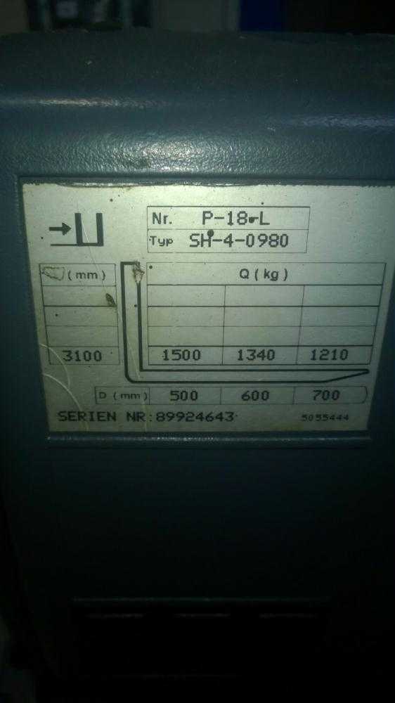 Used Forklift Jungheinrich EFG DF15 3 ratų šakinis krautuvas (Image 3)
