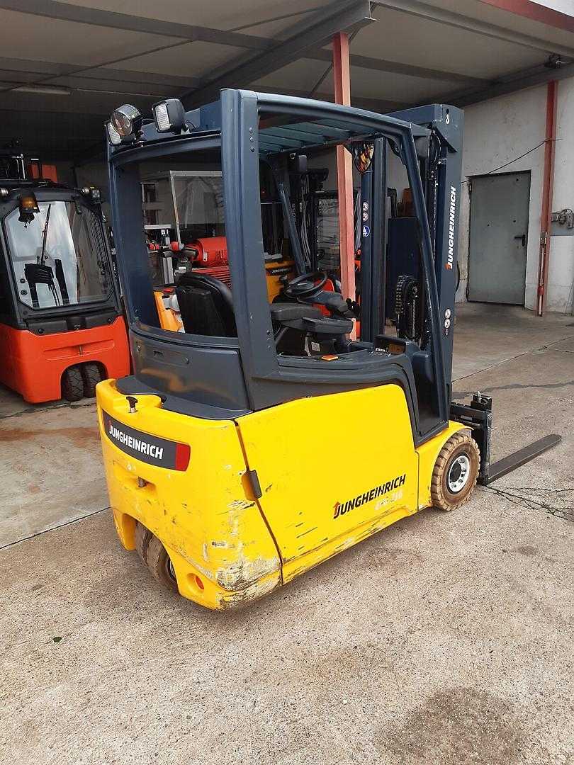 Used Forklift Jungheinrich EFG 216 Bj. 2013 3 ratų šakinis krautuvas (Image 2) Used Forklift Jungheinrich EFG 216 Bj. 2013 3 ratų šakinis krautuvas (Image 2)