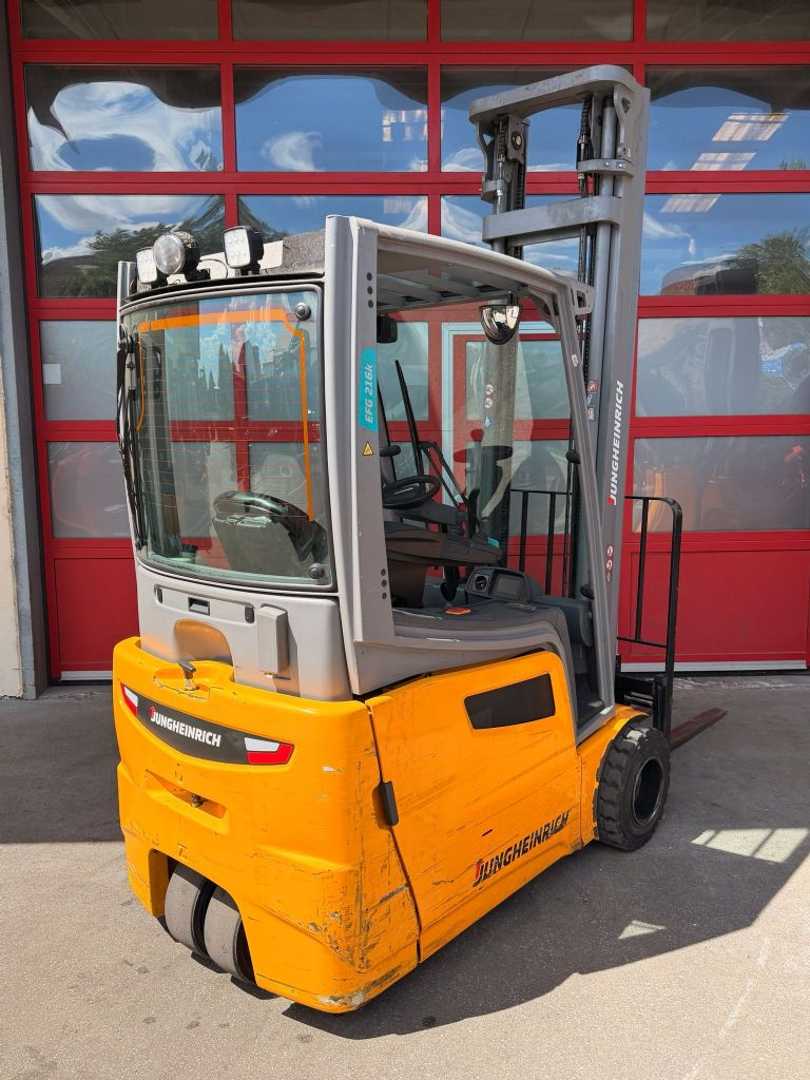 Used Forklift Jungheinrich EFG216k 3 ratų šakinis krautuvas (Image 2)