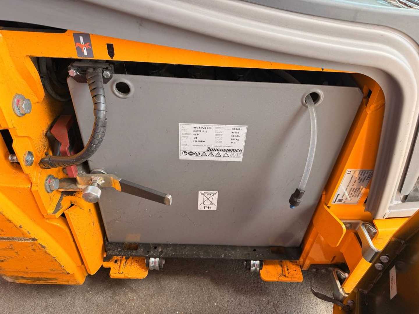 Used Forklift Jungheinrich EFG216k 3 ratų šakinis krautuvas (Image 5)