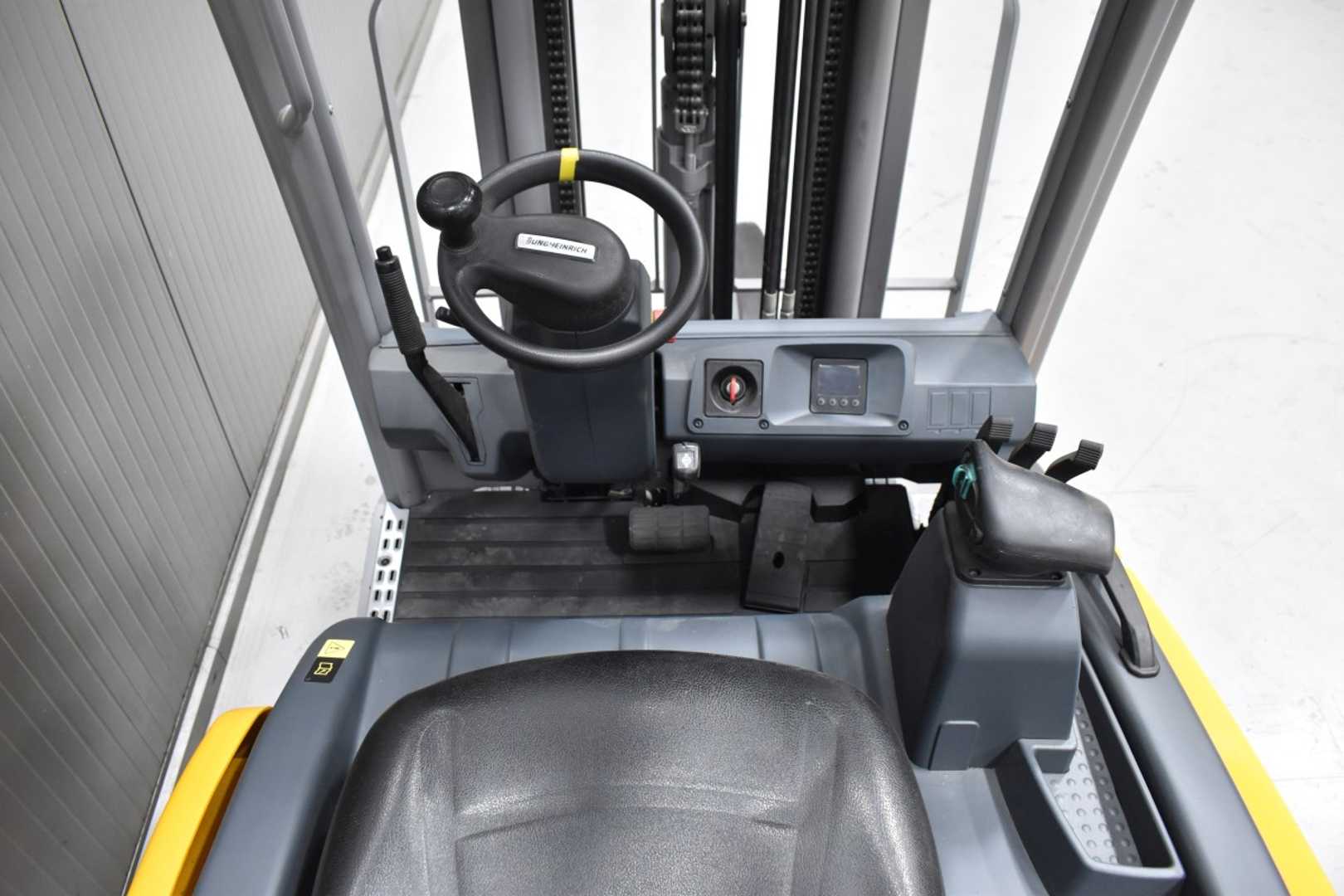 Used Forklift Jungheinrich EFG MB 216k /57428/ 3 ratų šakinis krautuvas (Image 7) Used Forklift Jungheinrich EFG MB 216k /57428/ 3 ratų šakinis krautuvas (Image 7)
