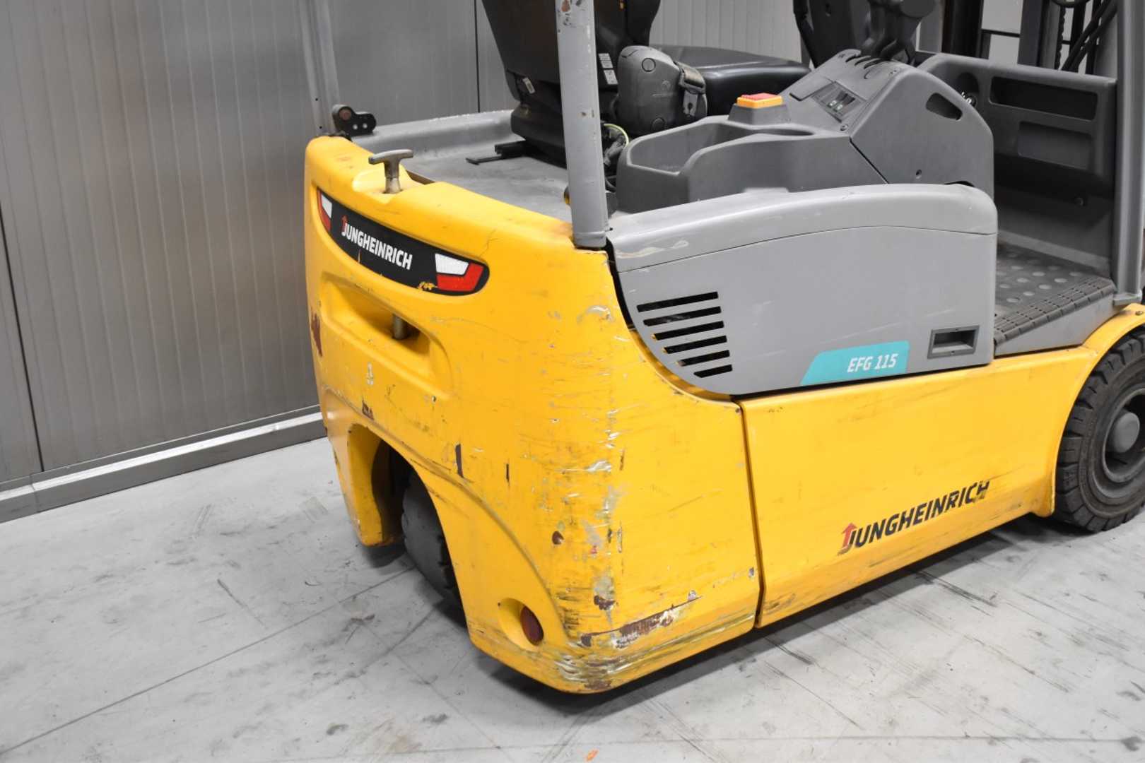 Used Forklift Jungheinrich EFG 115 /57655/ 3 ratų šakinis krautuvas (Image 8) Used Forklift Jungheinrich EFG 115 /57655/ 3 ratų šakinis krautuvas (Image 8)