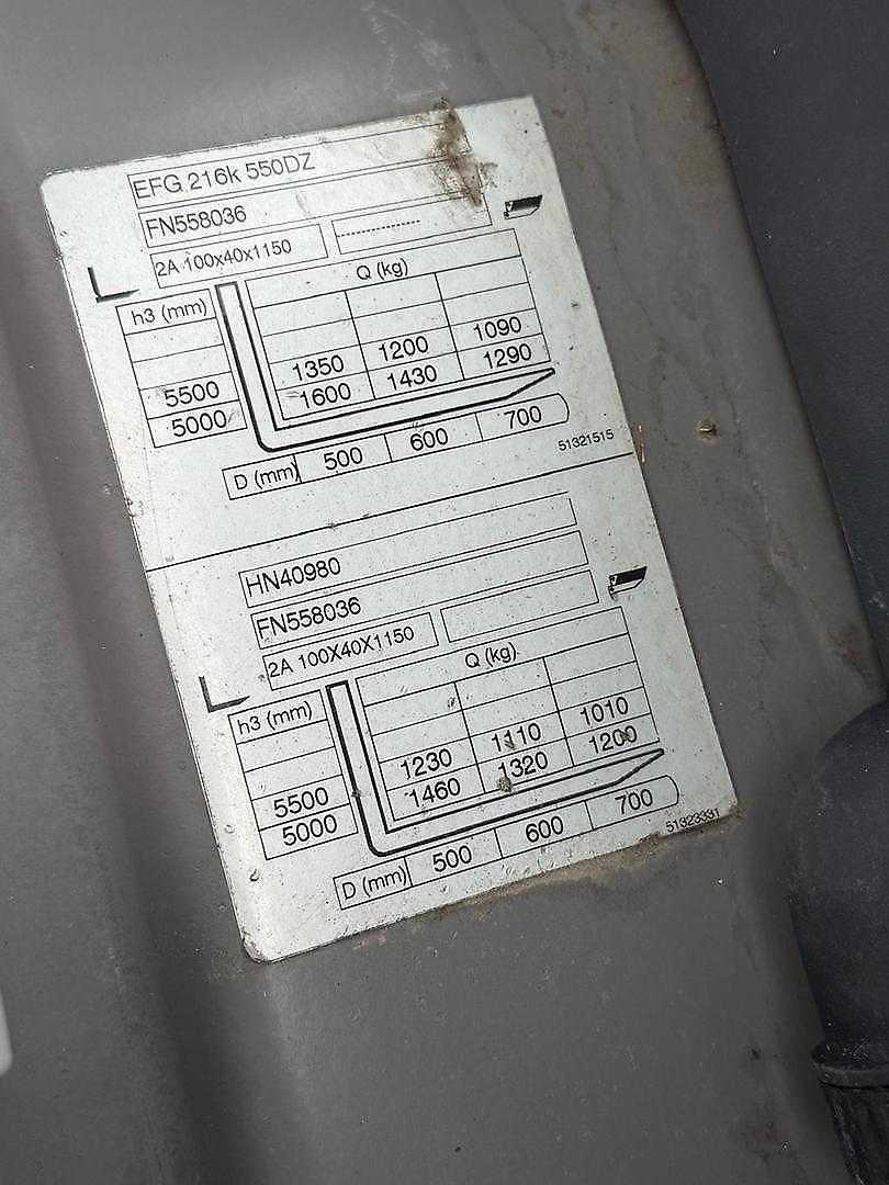 Used Forklift Jungheinrich EFG216k 3 ratų šakinis krautuvas (Image 6) Used Forklift Jungheinrich EFG216k 3 ratų šakinis krautuvas (Image 6)
