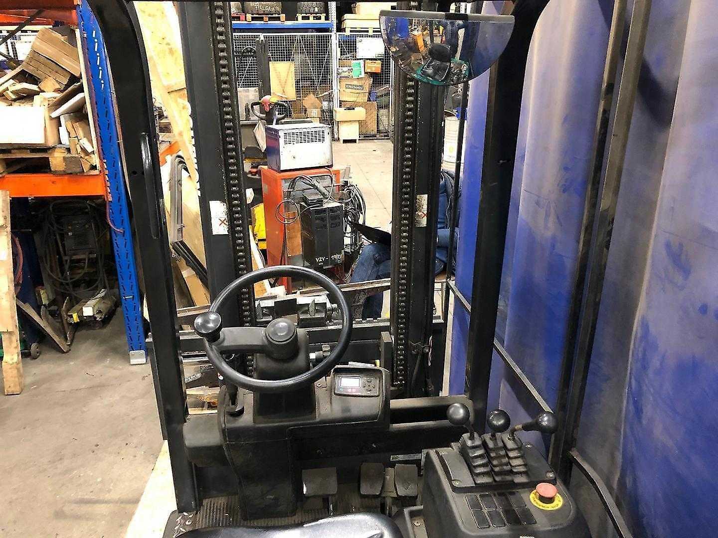 Used Forklift Komatsu FB13M-2Rac 3 ratų šakinis krautuvas (Image 2) Used Forklift Komatsu FB13M-2Rac 3 ratų šakinis krautuvas (Image 2)