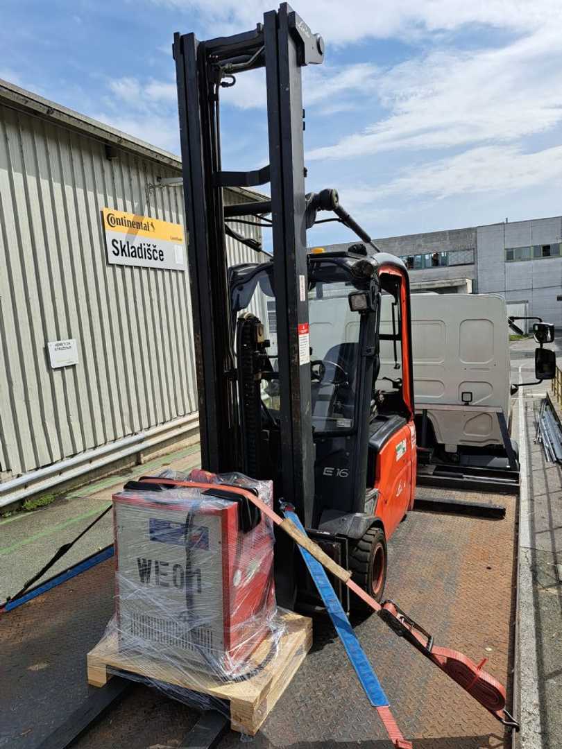 Used Forklift Linde E16-01 3 ratų šakinis krautuvas (Image 1) Used Forklift Linde E16-01 3 ratų šakinis krautuvas (Image 1)
