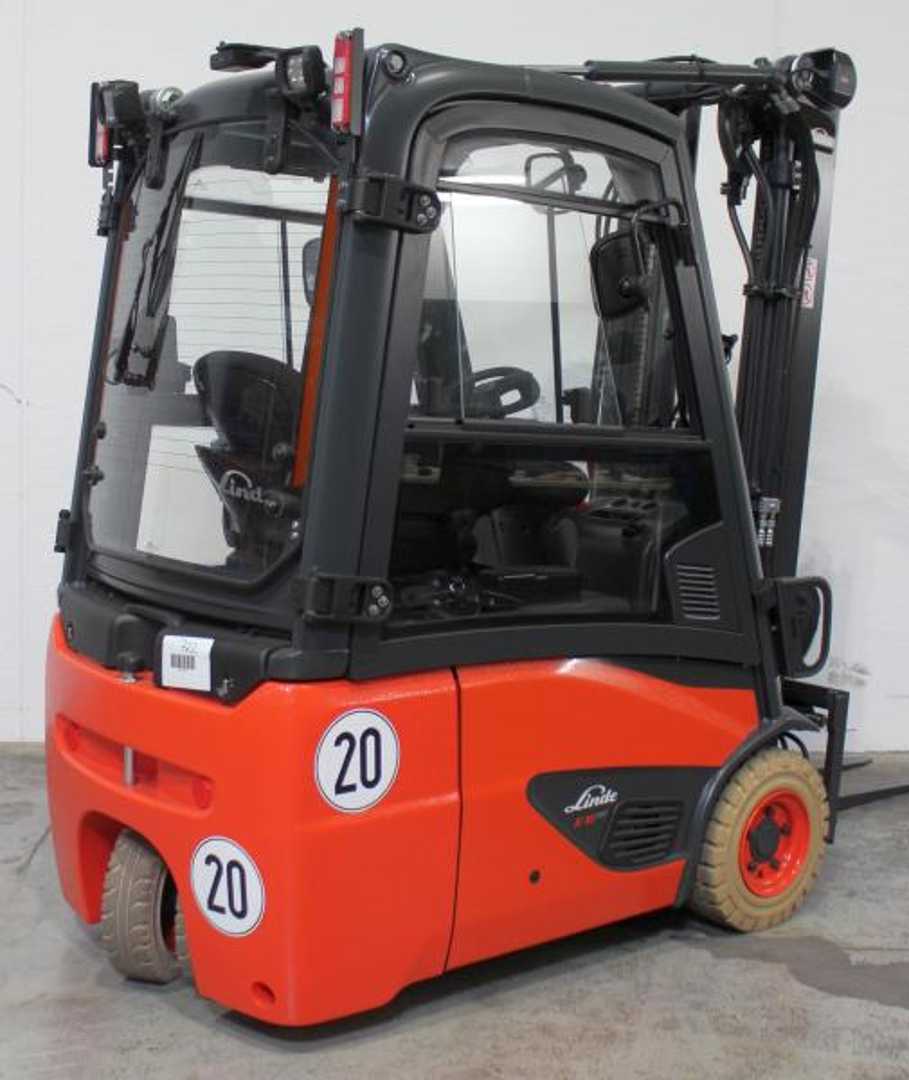 Used Forklift Linde E 16 C EVO 386-02 3 ratų šakinis krautuvas (Image 3) Used Forklift Linde E 16 C EVO 386-02 3 ratų šakinis krautuvas (Image 3)
