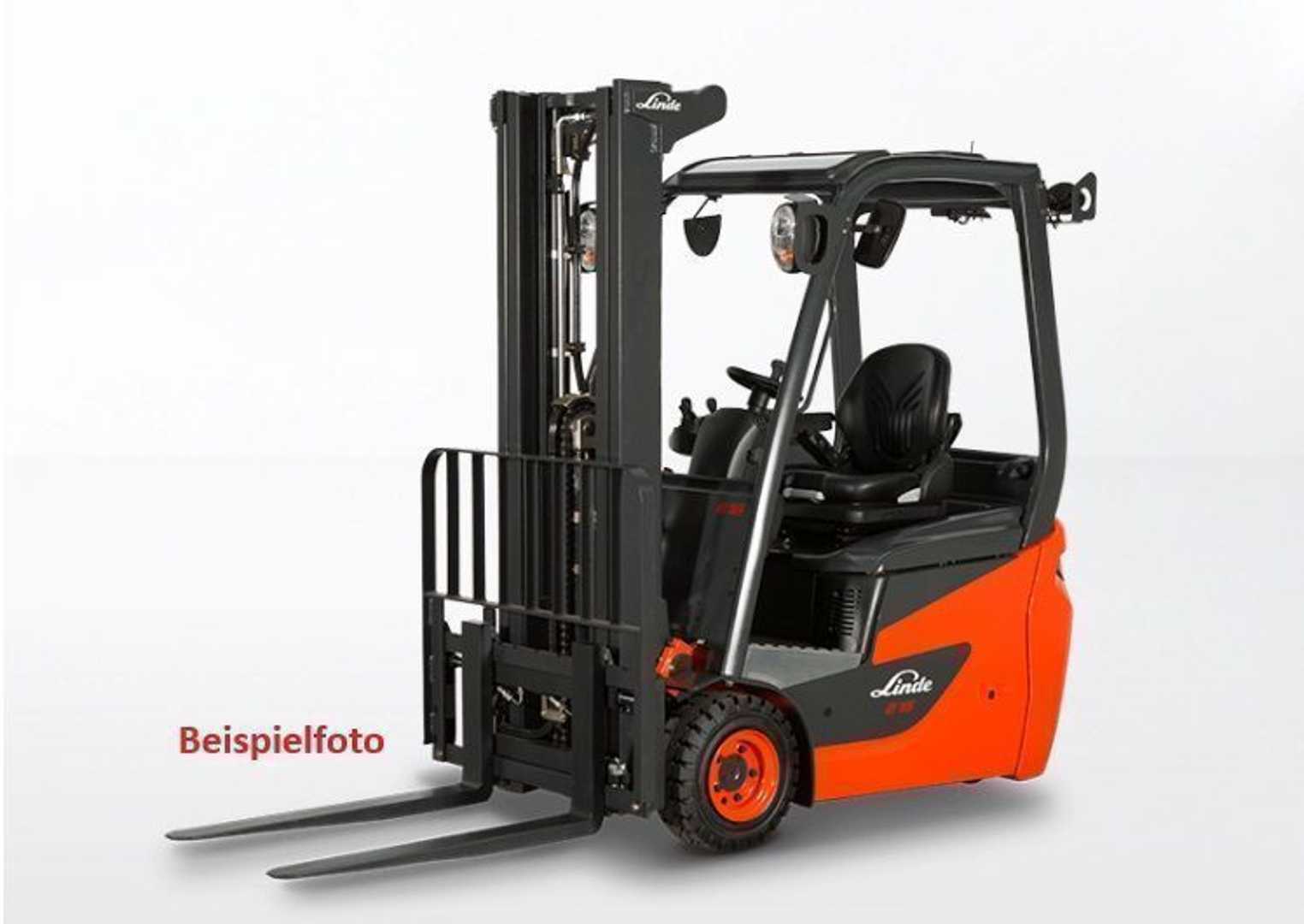Used Forklift Linde EG16 BR 1275 3 ratų šakinis krautuvas (Image 1) Used Forklift Linde EG16 BR 1275 3 ratų šakinis krautuvas (Image 1)