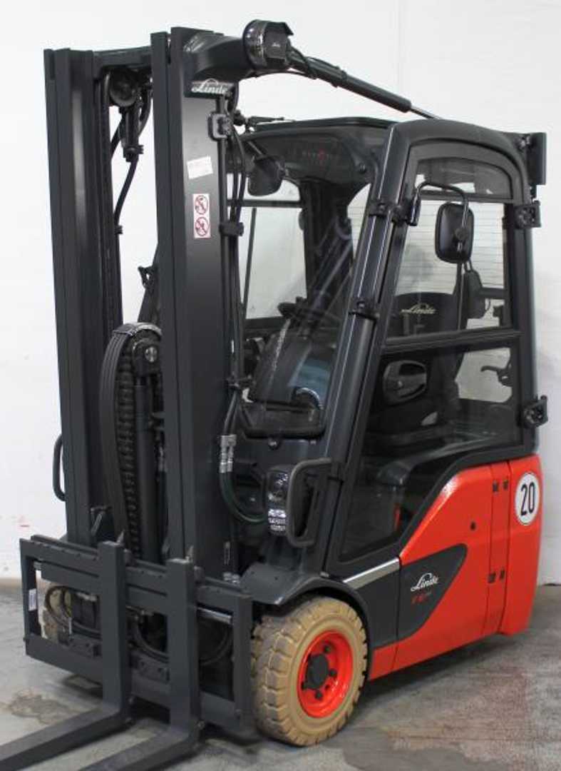 Used Forklift Linde E 16 C EVO 386-02 3 ratų šakinis krautuvas (Image 7) Used Forklift Linde E 16 C EVO 386-02 3 ratų šakinis krautuvas (Image 7)