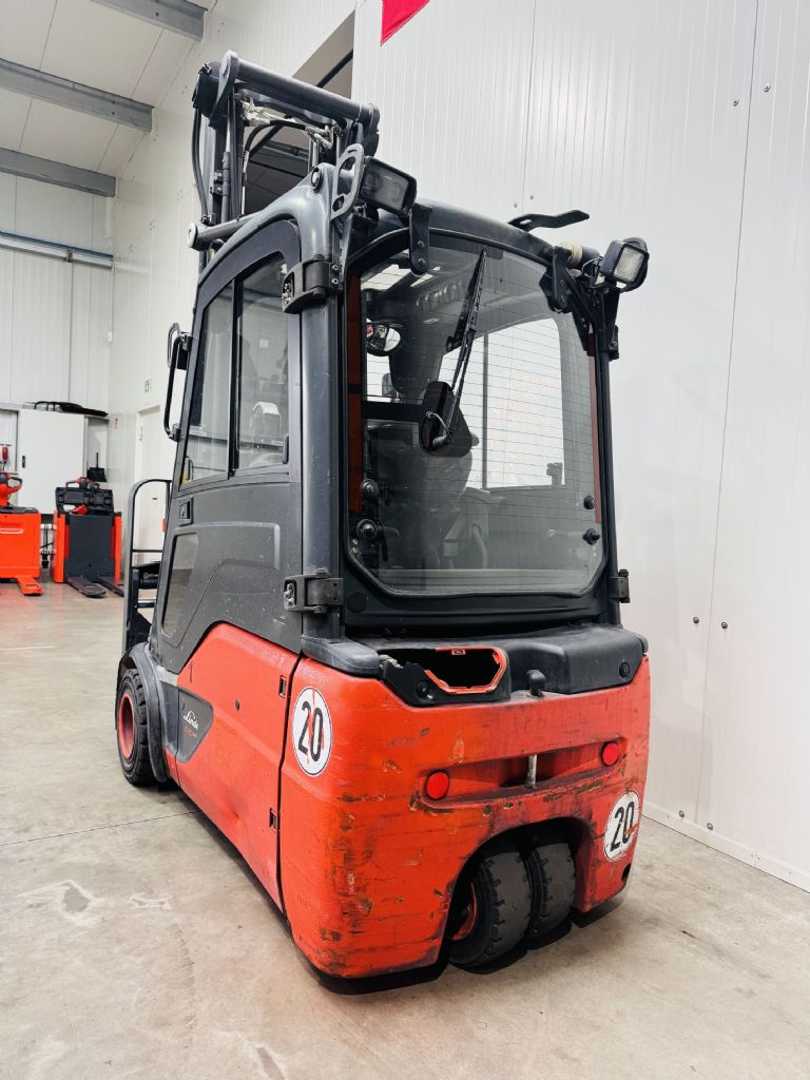 Used Forklift Linde E 20 L-02 EVO Triplex Kabine 3 ratų šakinis krautuvas (Image 3)