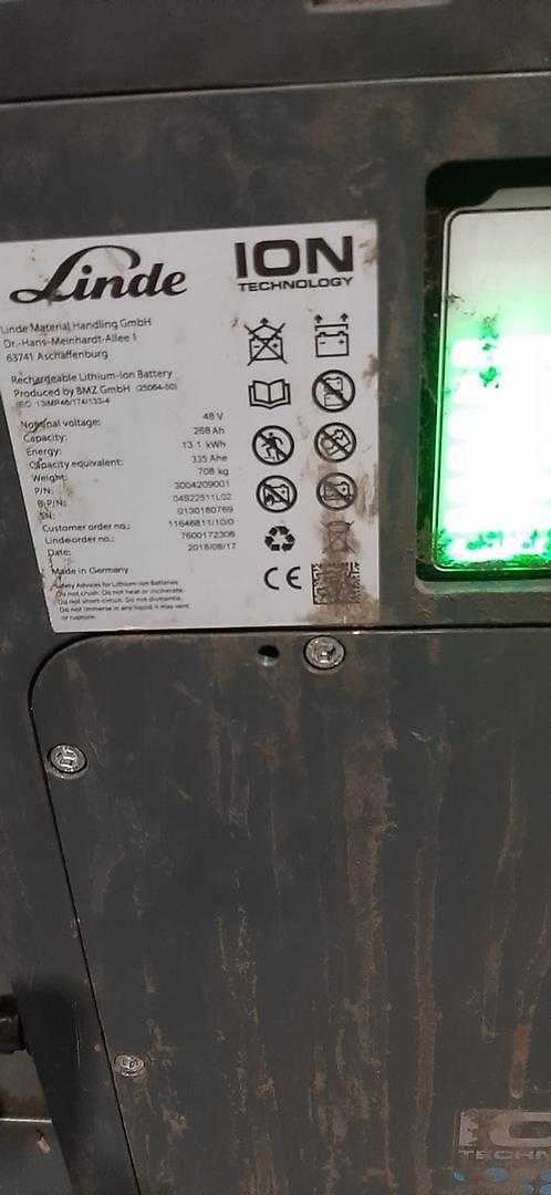 Used Forklift Linde E14 3 ratų šakinis krautuvas (Image 3) Used Forklift Linde E14 3 ratų šakinis krautuvas (Image 3)