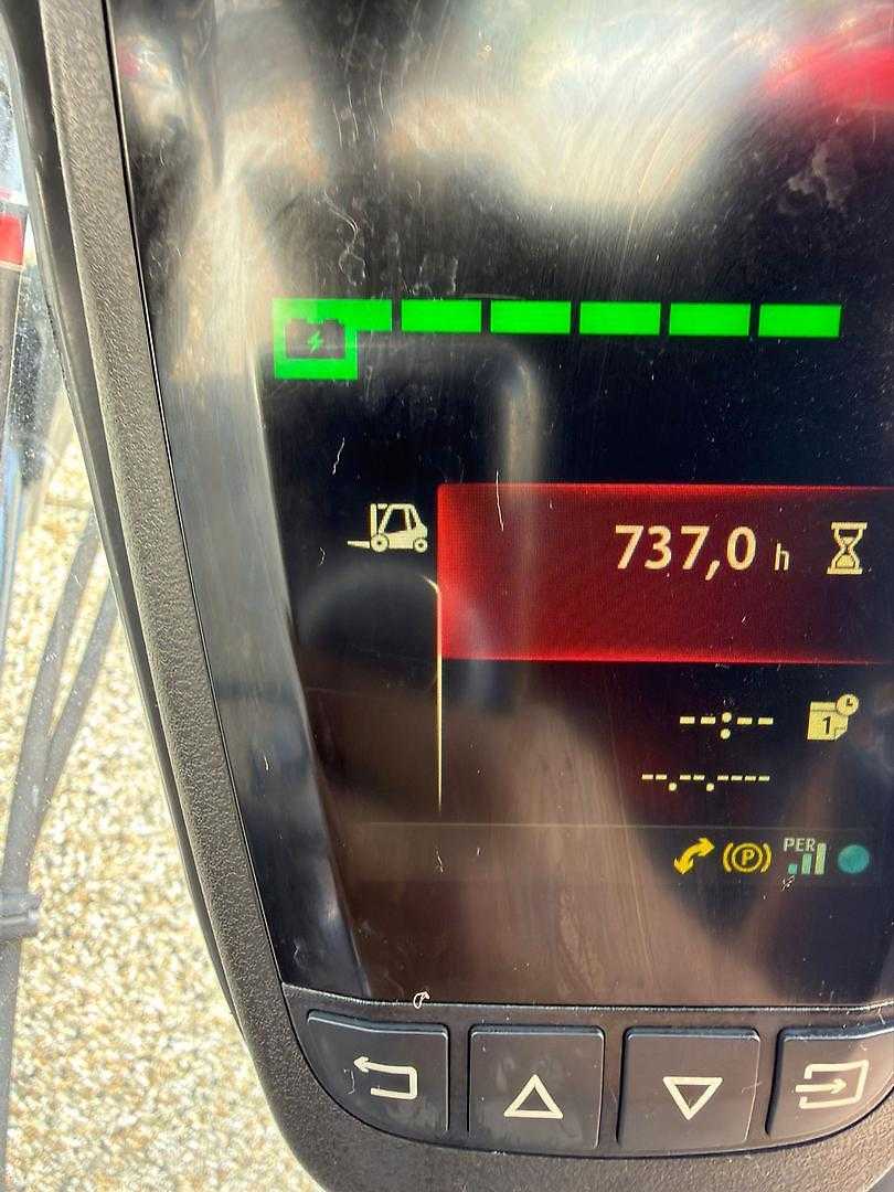 Used Forklift Linde E16C-02 (740h) NEW BATTERY 3 ratų šakinis krautuvas (Image 7)