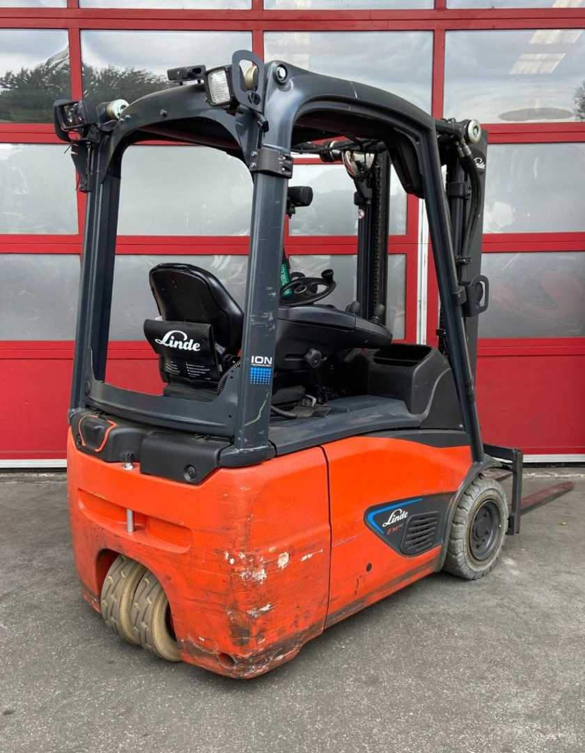 Used Forklift Linde E14-02 3 ratų šakinis krautuvas (Image 3) Used Forklift Linde E14-02 3 ratų šakinis krautuvas (Image 3)