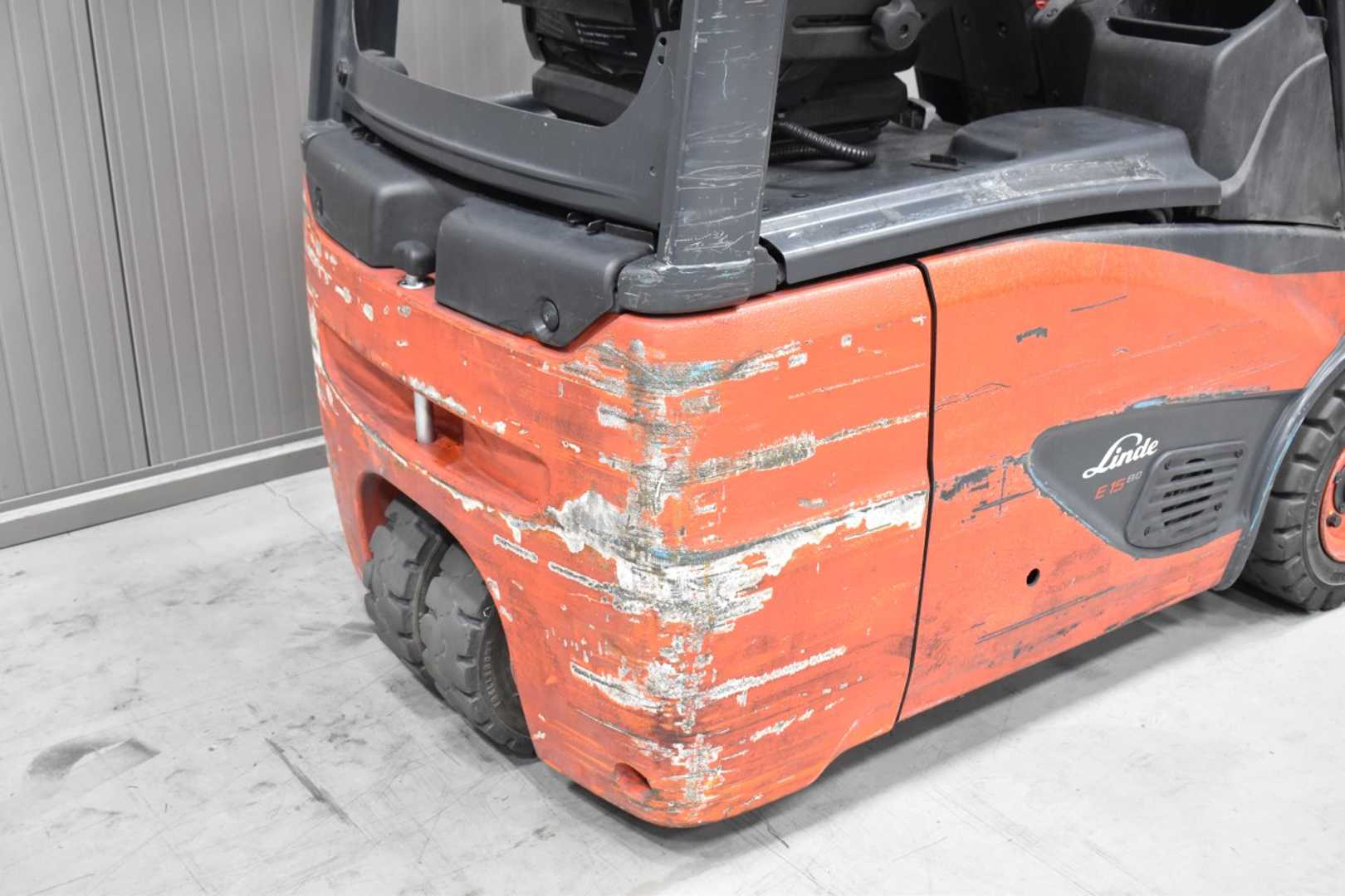 Used Forklift Linde E 15 - 02 /58840/ 3 ratų šakinis krautuvas (Image 8) Used Forklift Linde E 15 - 02 /58840/ 3 ratų šakinis krautuvas (Image 8)