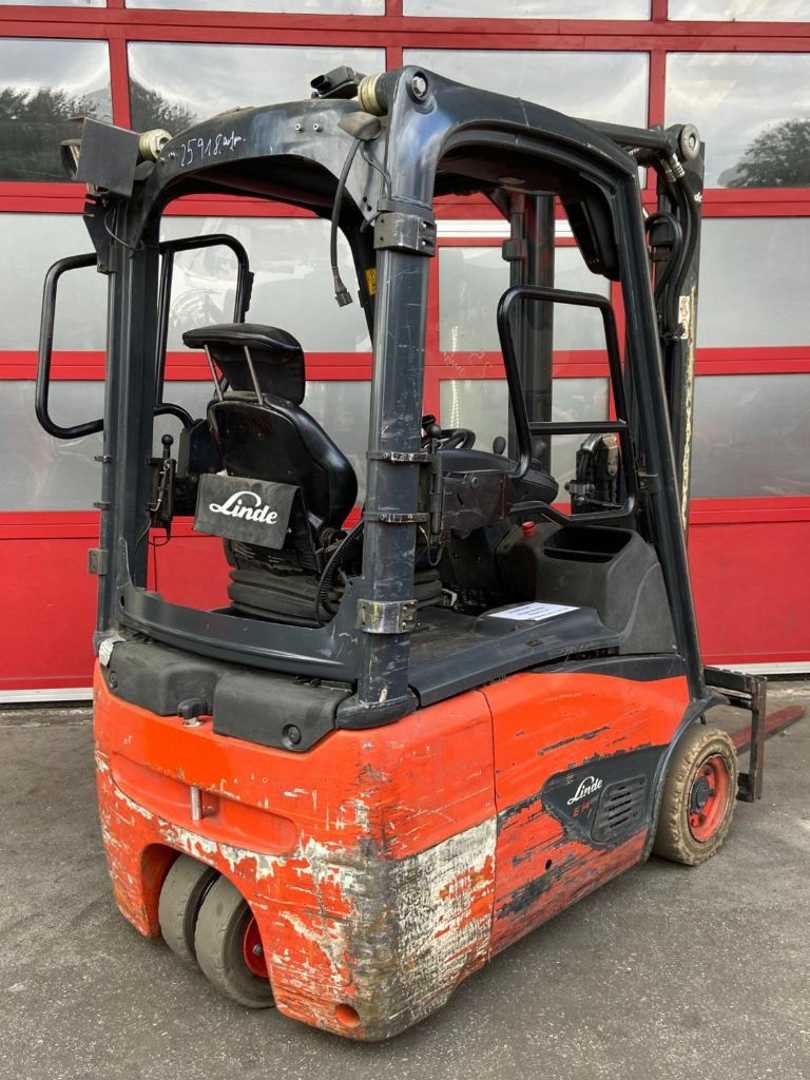 Used Forklift Linde E14-02 3 ratų šakinis krautuvas (Image 3)