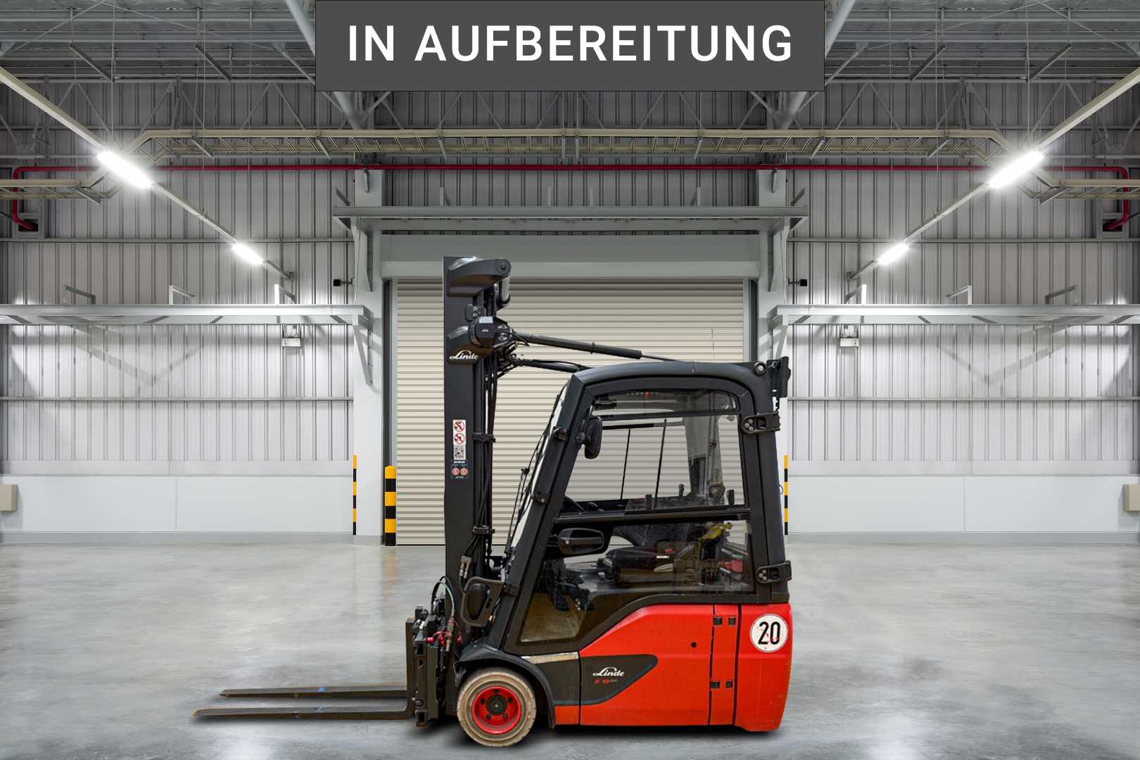 Used Forklift Linde E18 3 ratų šakinis krautuvas (Image 1) Used Forklift Linde E18 3 ratų šakinis krautuvas (Image 1)
