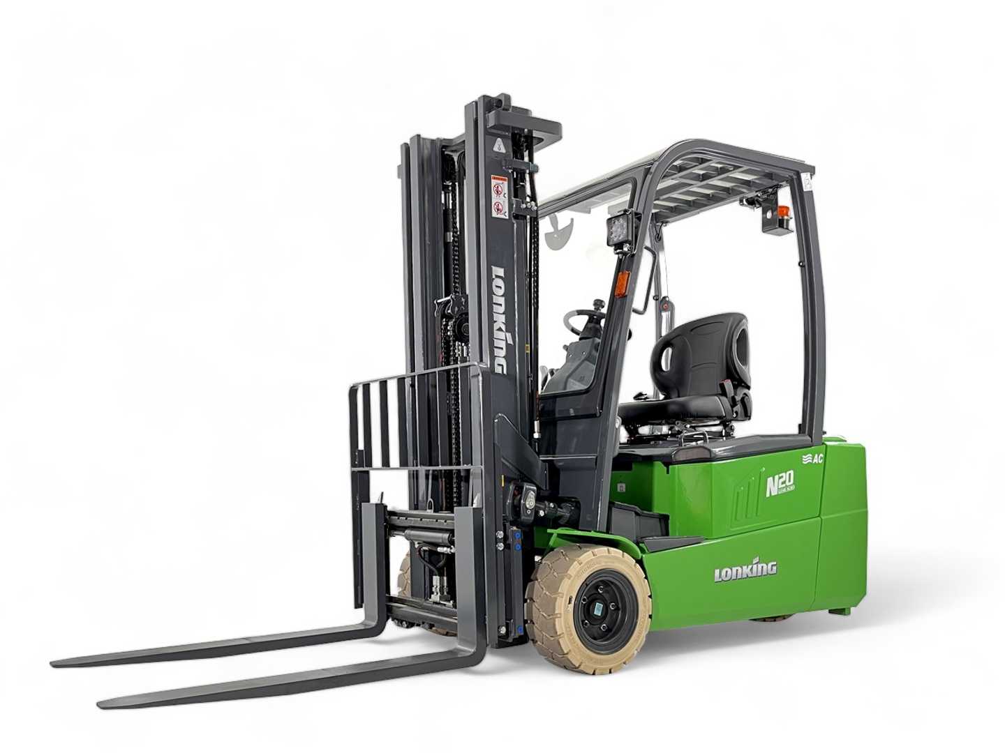 Used Forklift Lonking LG20BE 3 ratų šakinis krautuvas (Image 1)