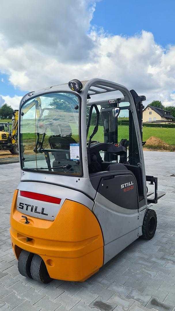 Used Forklift STILL RX20-20 3 ratų šakinis krautuvas (Image 4)