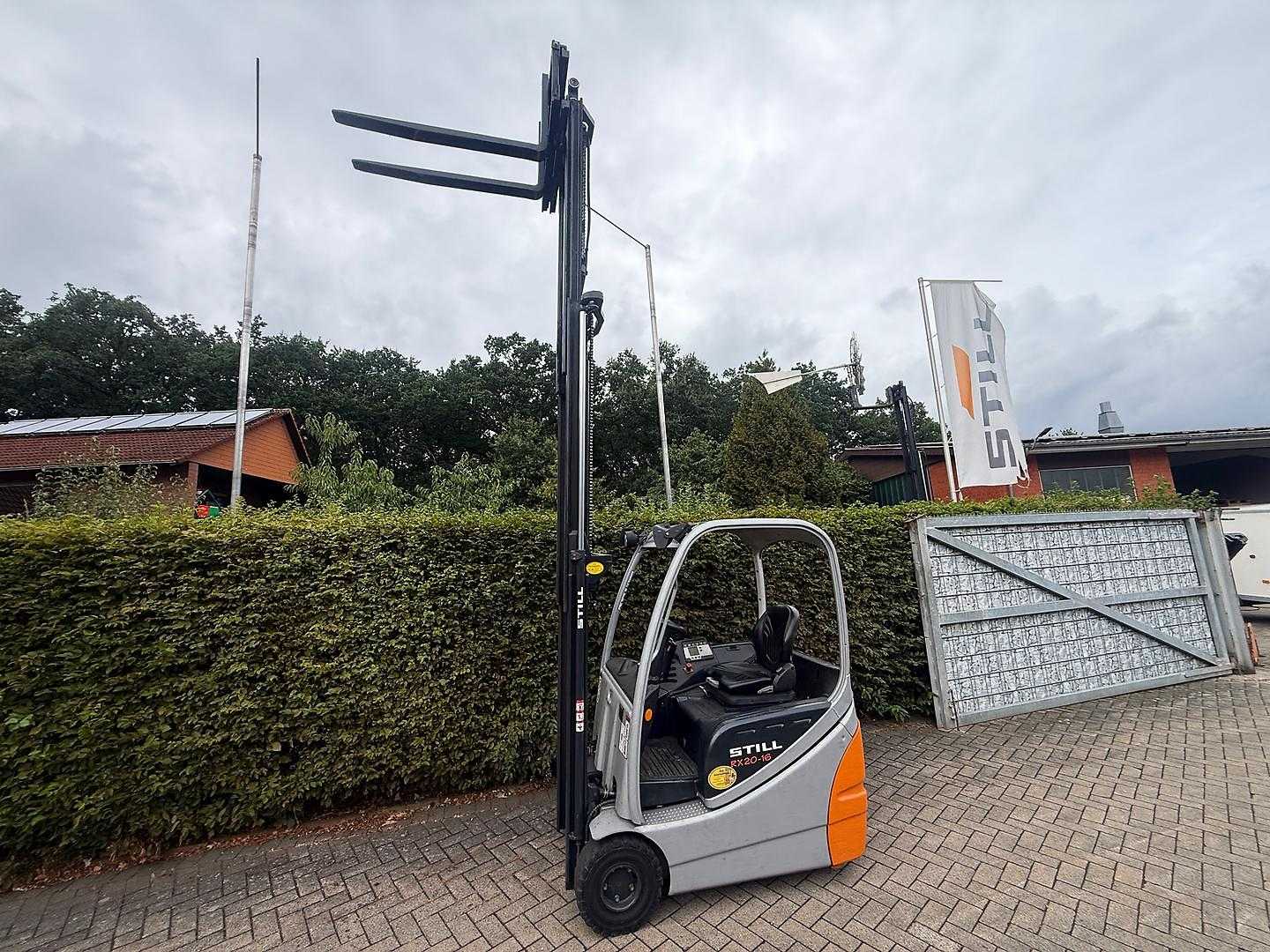 Used Forklift STILL RX 20 - 16 3 ratų šakinis krautuvas (Image 7)