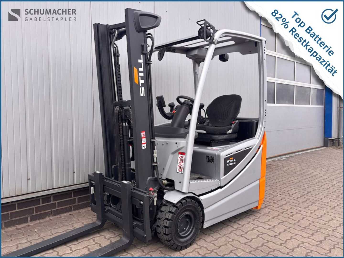 Used Forklift STILL RX20-16C | Batterie 82% 3 ratų šakinis krautuvas (Image 1) Used Forklift STILL RX20-16C | Batterie 82% 3 ratų šakinis krautuvas (Image 1)