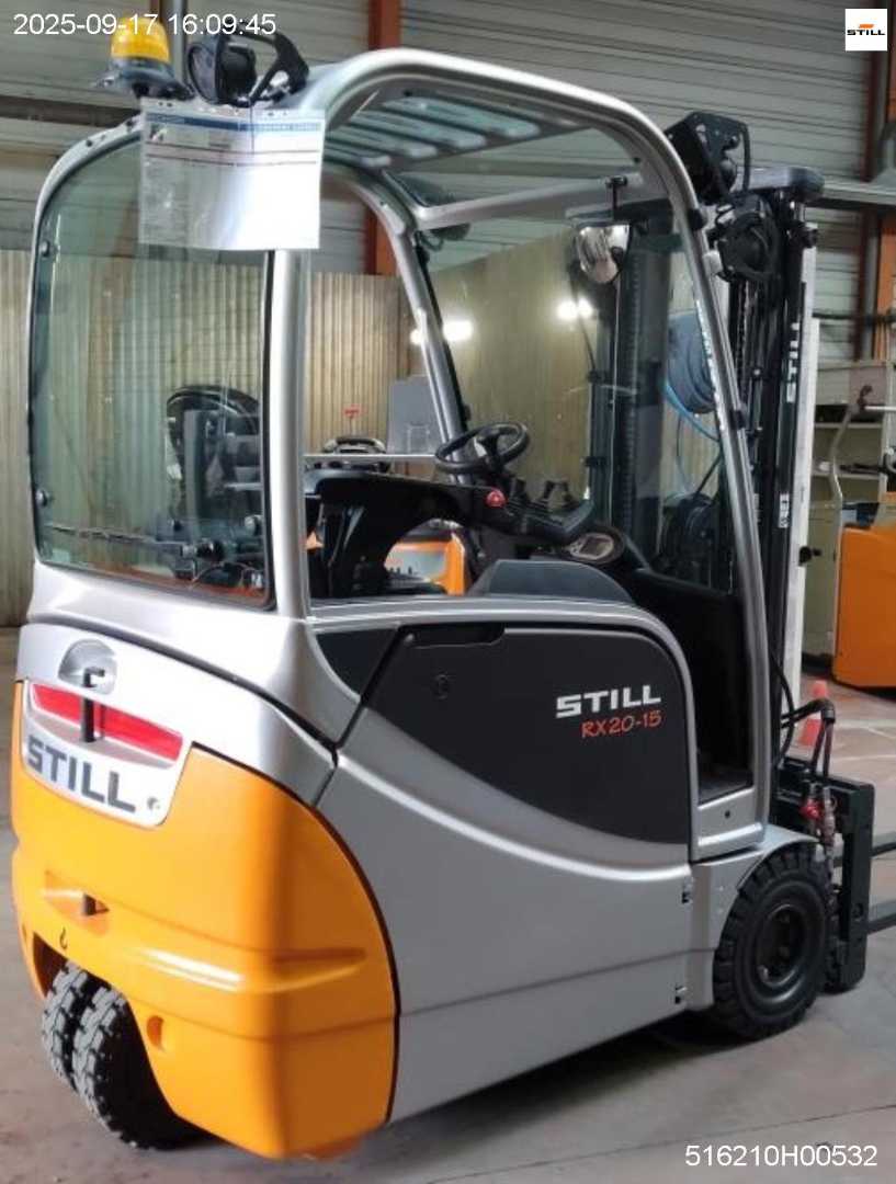Used Forklift STILL RX20-15 3 ratų šakinis krautuvas (Image 2)