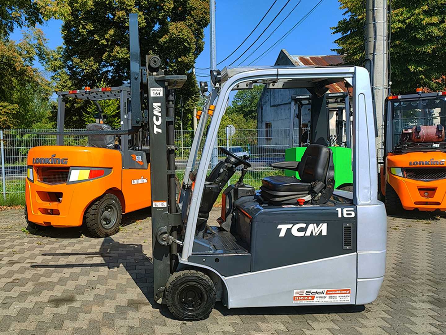 Used Forklift TCM AG1N1L16H 3 ratų šakinis krautuvas (Image 17)