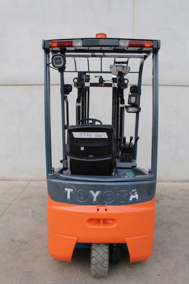 Used Forklift Toyota 7FBEST13 LI-ION 3 ratų šakinis krautuvas (Image 6) Used Forklift Toyota 7FBEST13 LI-ION 3 ratų šakinis krautuvas (Image 6)