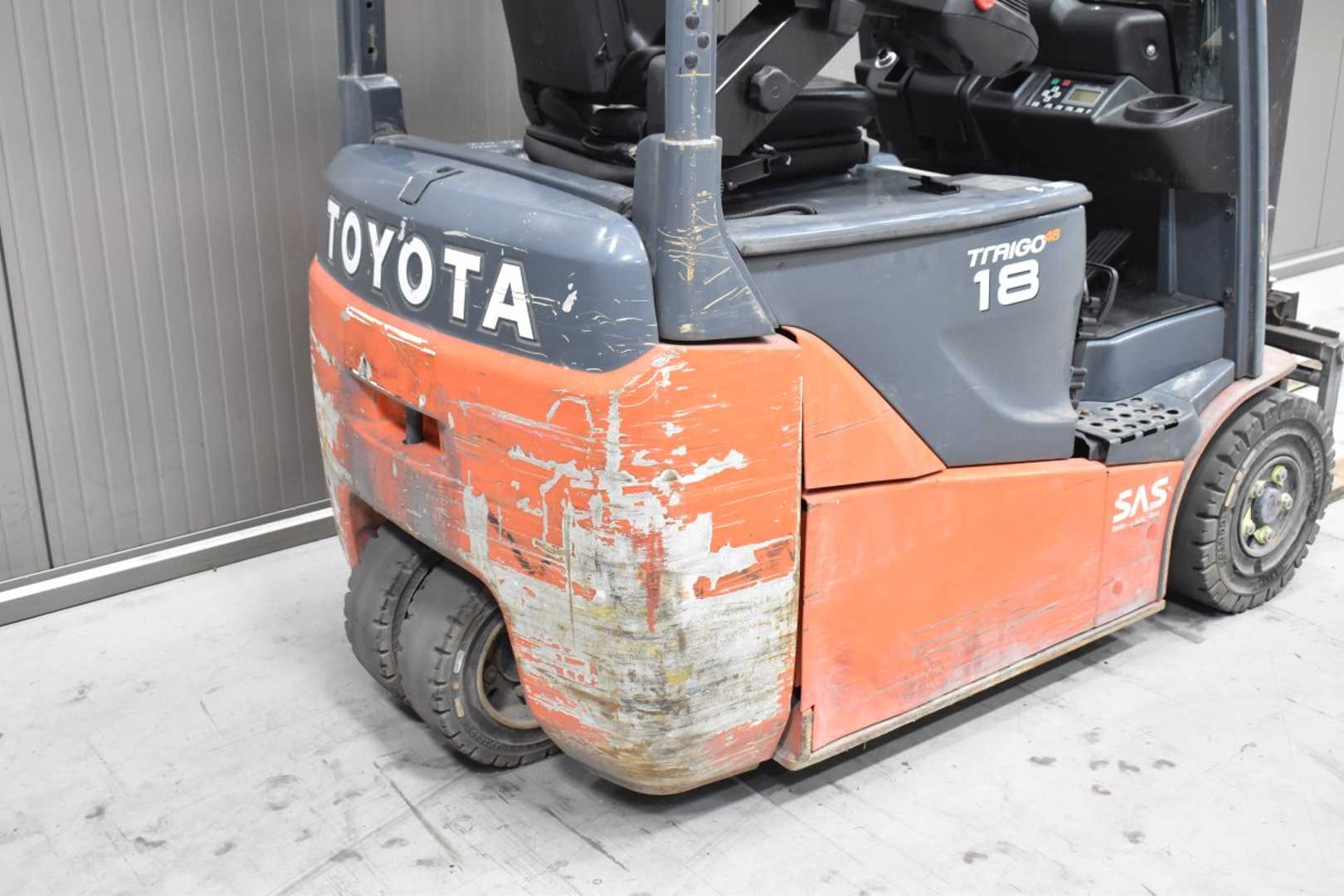 Used Forklift Toyota 8FBEK18T /58010/ 3 ratų šakinis krautuvas (Image 8)