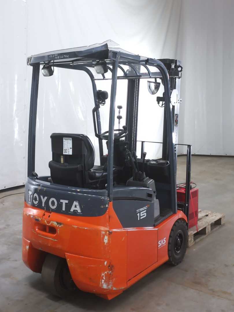 Used Forklift Toyota 7FBEST15 3 ratų šakinis krautuvas (Image 2) Used Forklift Toyota 7FBEST15 3 ratų šakinis krautuvas (Image 2)