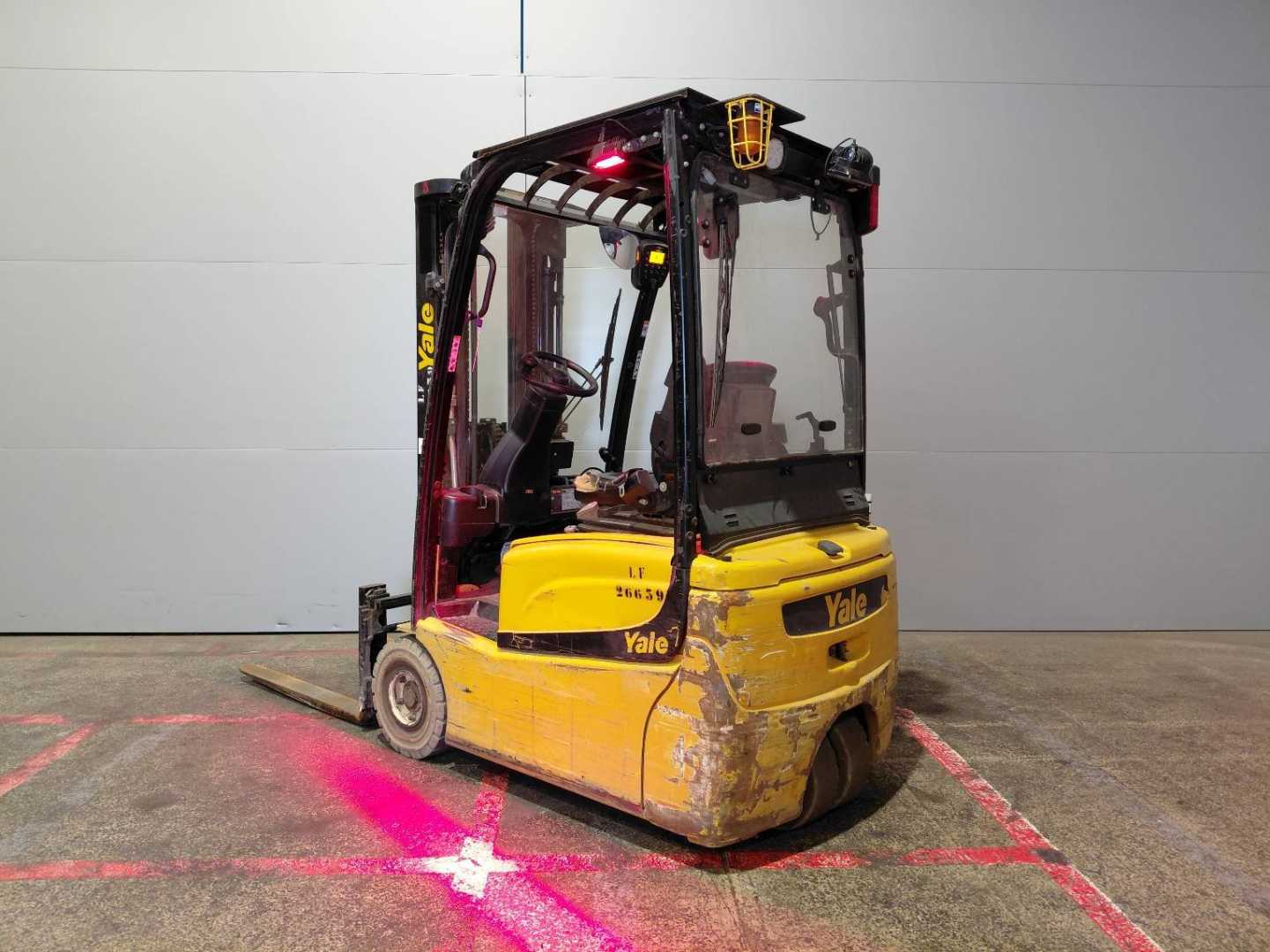 Used Forklift Yale ERP16VT SWB 3 ratų šakinis krautuvas (Image 19)