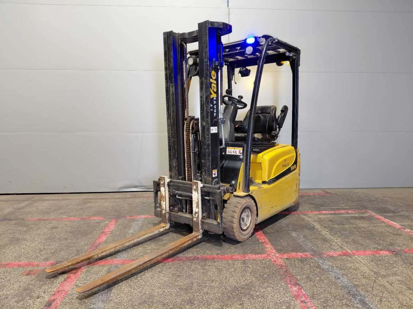 Used Forklift Yale ERP16VT SWB 3 ratų šakinis krautuvas (Image 2)