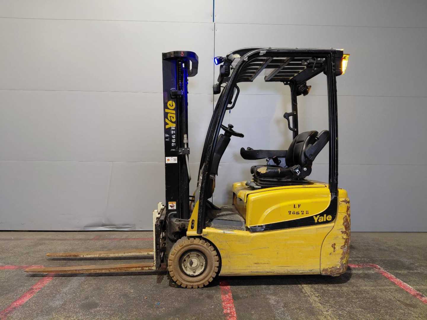 Used Forklift Yale ERP16VT SWB 3 ratų šakinis krautuvas (Image 10)