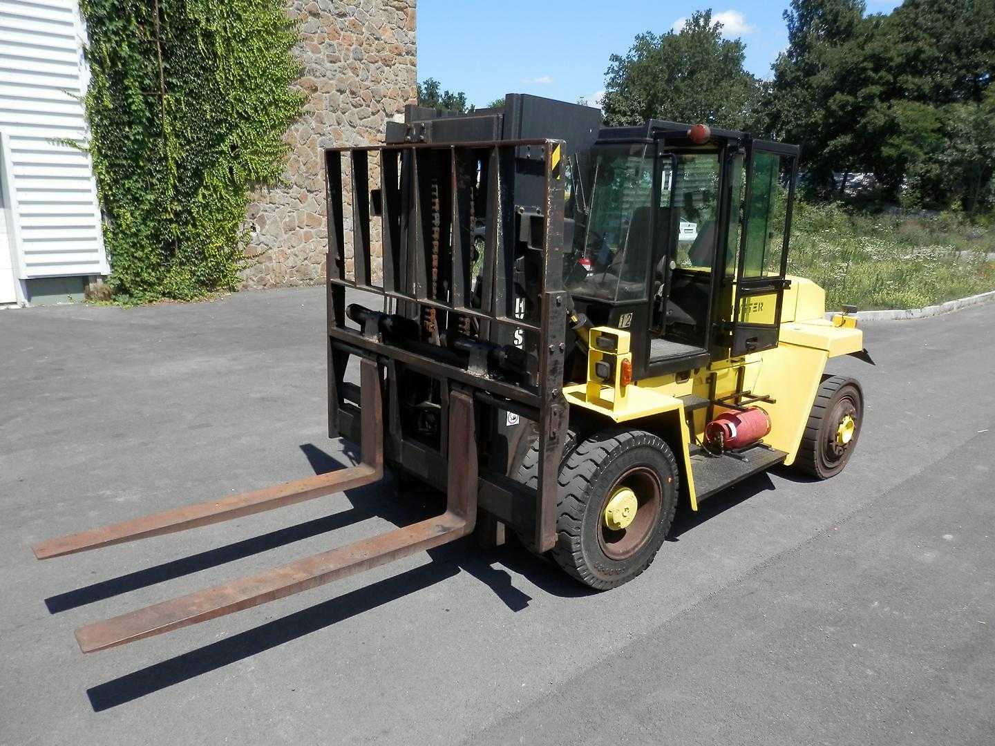 Used Forklift Hyster H12.00XL2 4 ratų šakinis krautuvas (Image 7)