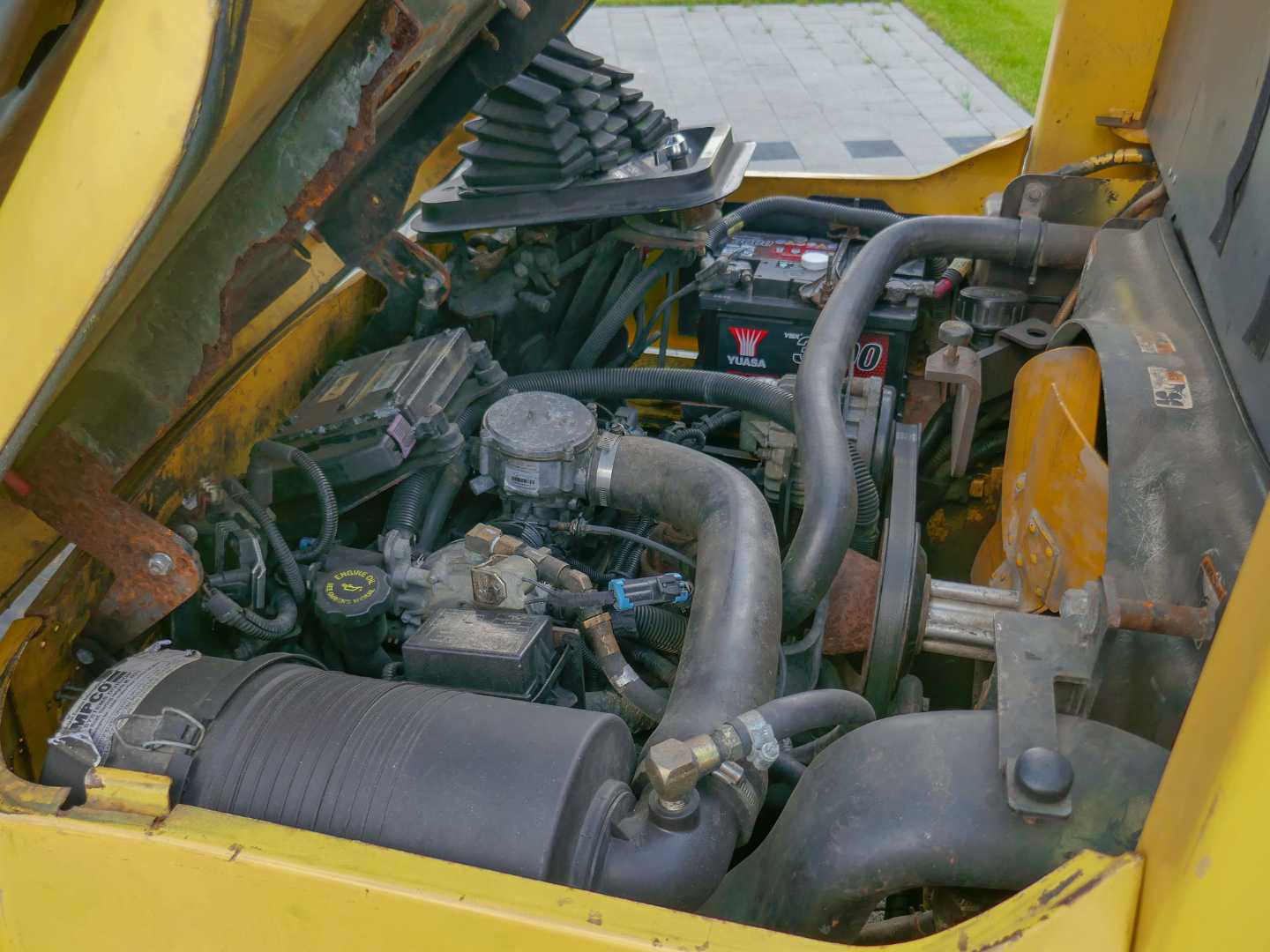 Used Forklift Hyster S5.50 XMS 4 ratų šakinis krautuvas (Image 12) Used Forklift Hyster S5.50 XMS 4 ratų šakinis krautuvas (Image 12)