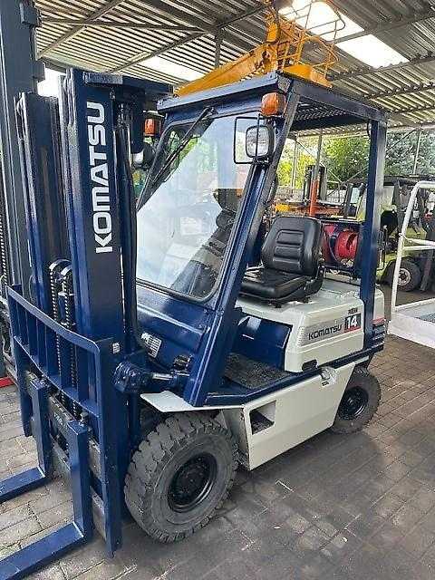 Used Forklift Komatsu FG14 4 ratų šakinis krautuvas (Image 2) Used Forklift Komatsu FG14 4 ratų šakinis krautuvas (Image 2)