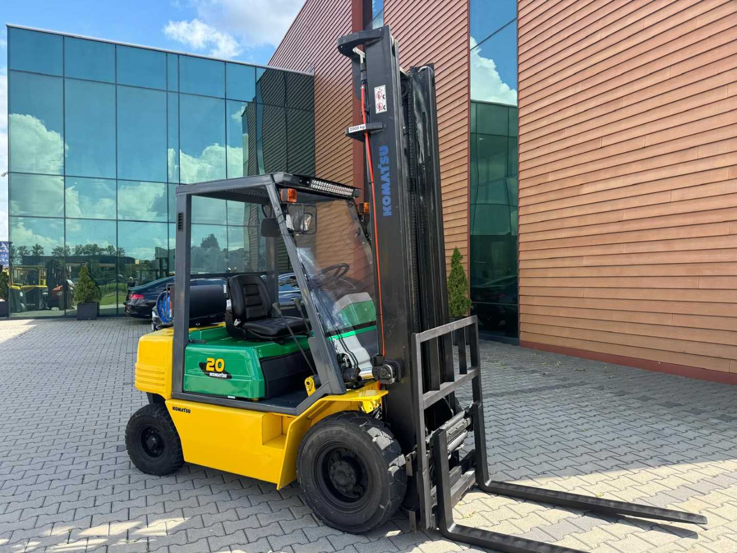 Used Forklift Komatsu FG20 // LPG // Good condition 4 ratų šakinis krautuvas (Image 6) Used Forklift Komatsu FG20 // LPG // Good condition 4 ratų šakinis krautuvas (Image 6)
