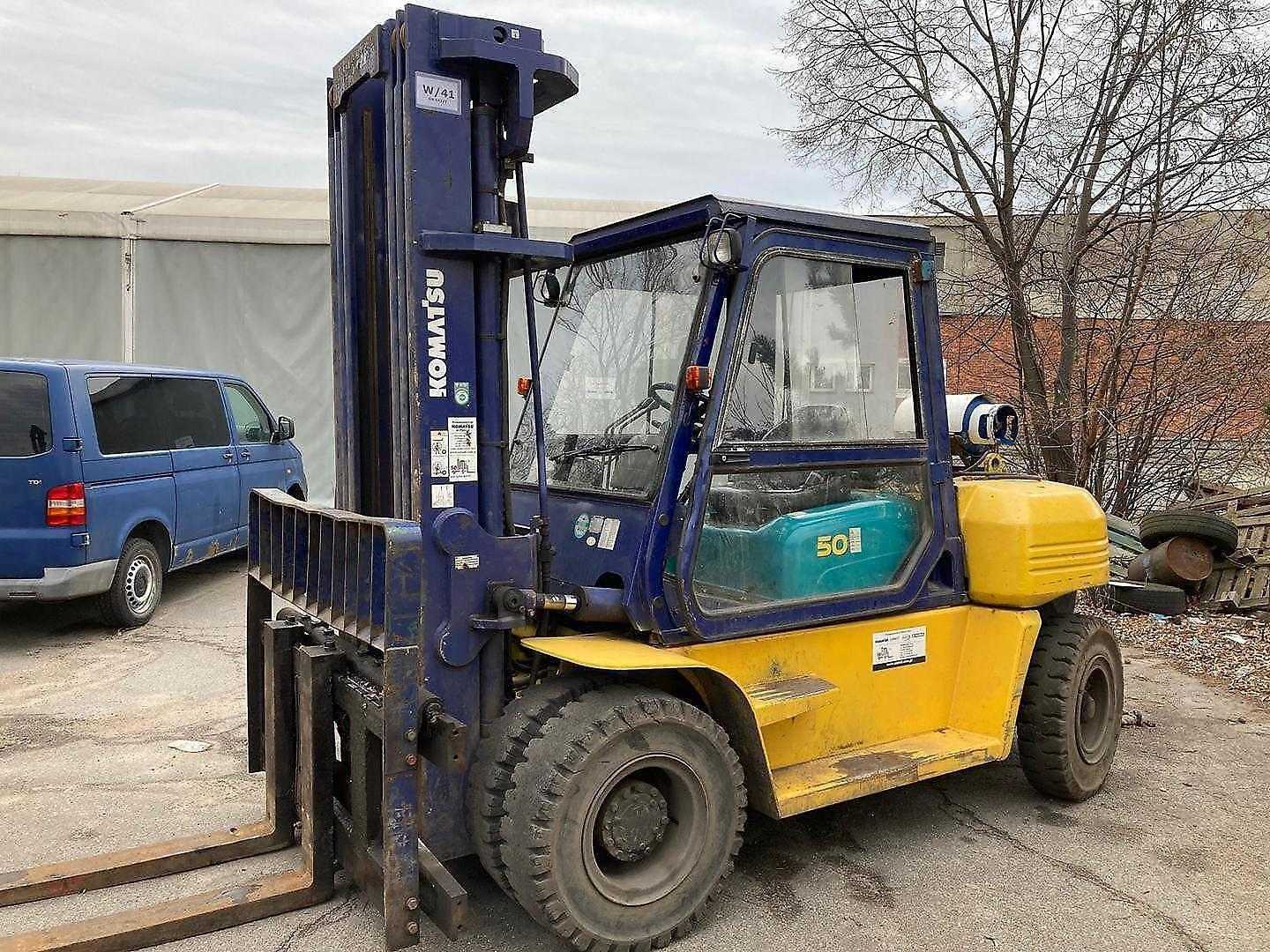 Used Forklift Komatsu FG50-7 4 ratų šakinis krautuvas (Image 3) Used Forklift Komatsu FG50-7 4 ratų šakinis krautuvas (Image 3)