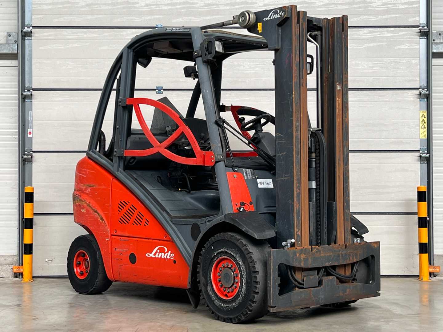 Used Forklift Linde H25T 4 ratų šakinis krautuvas (Image 1)