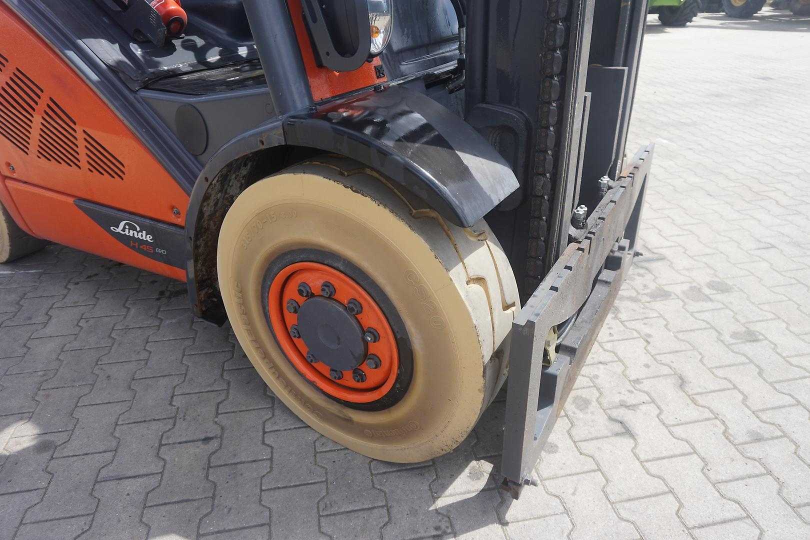Used Forklift Linde H 45T-02 - 2019er 4 ratų šakinis krautuvas (Image 11)