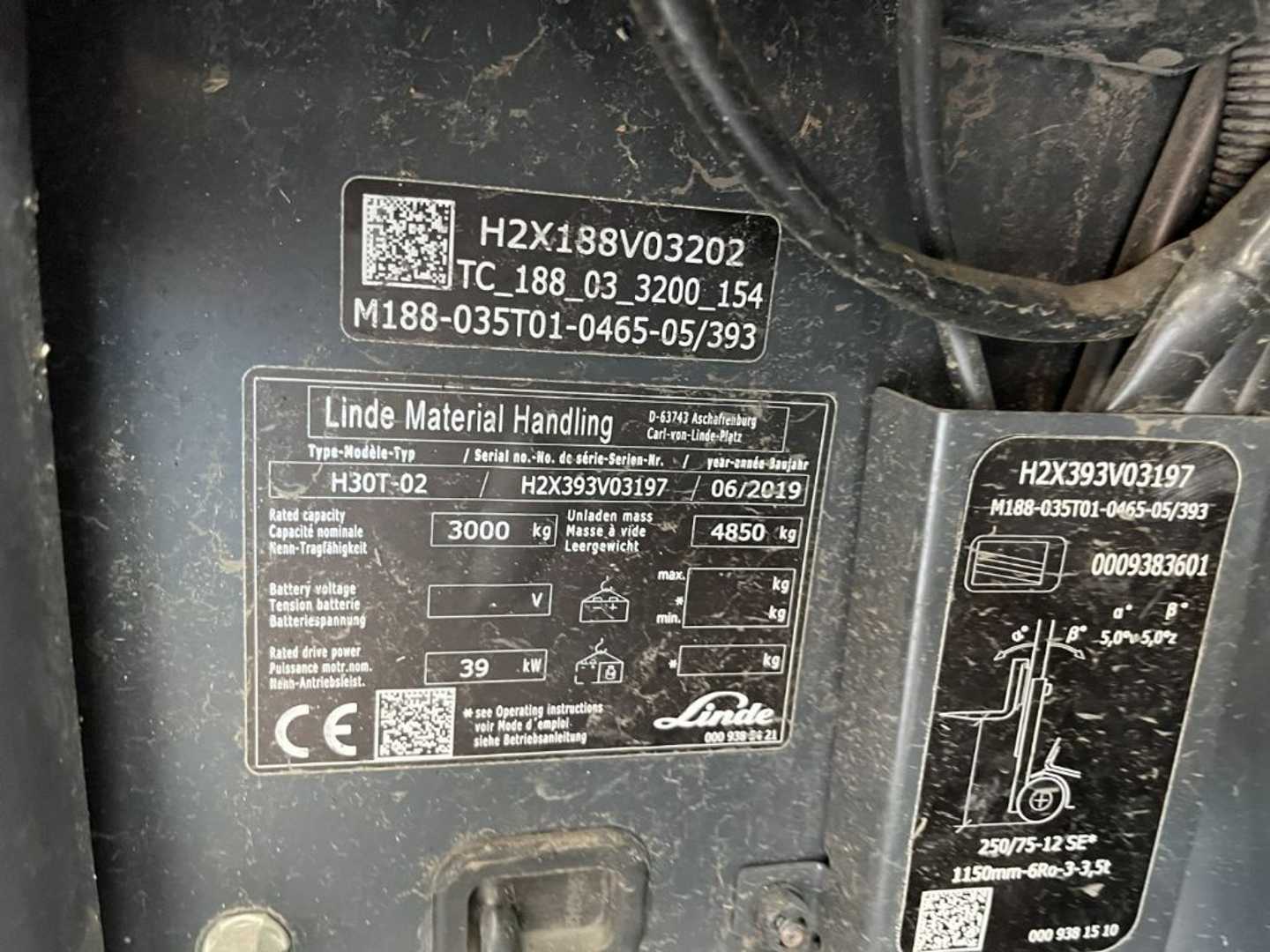 Used Forklift Linde H30T-02 4 ratų šakinis krautuvas (Image 4) Used Forklift Linde H30T-02 4 ratų šakinis krautuvas (Image 4)