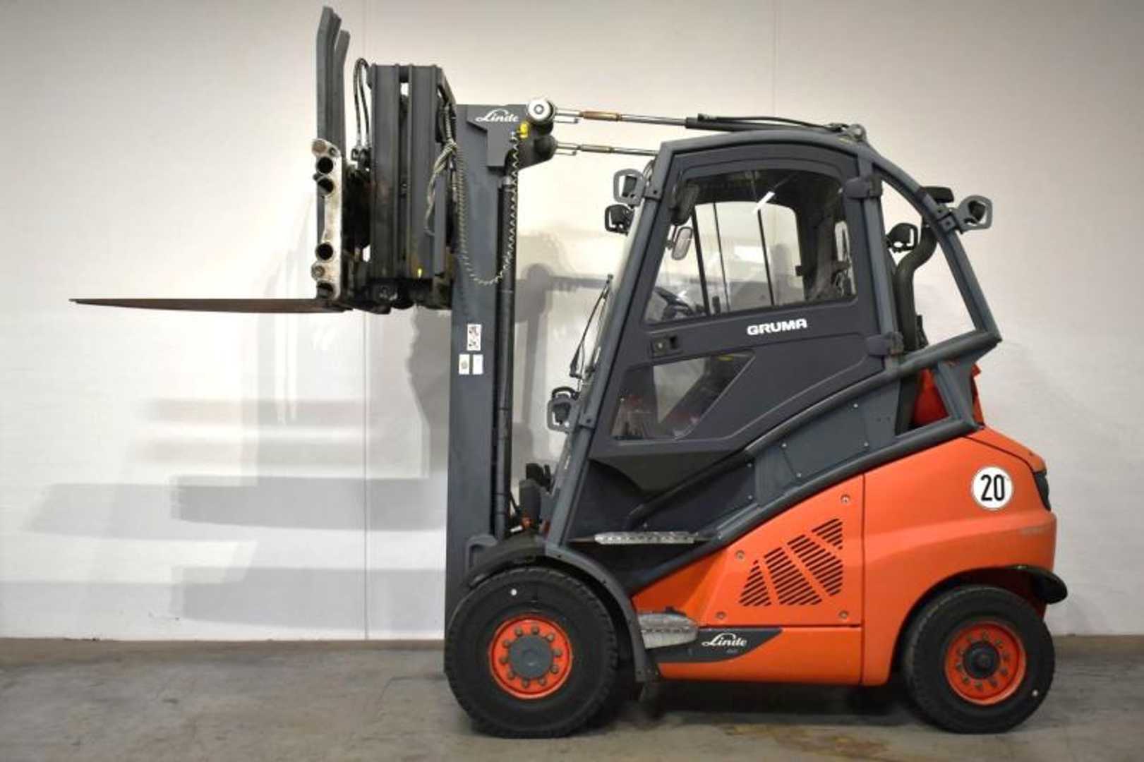 Used Forklift Linde H 45 T EVO 394-02 4 ratų šakinis krautuvas (Image 4) Used Forklift Linde H 45 T EVO 394-02 4 ratų šakinis krautuvas (Image 4)