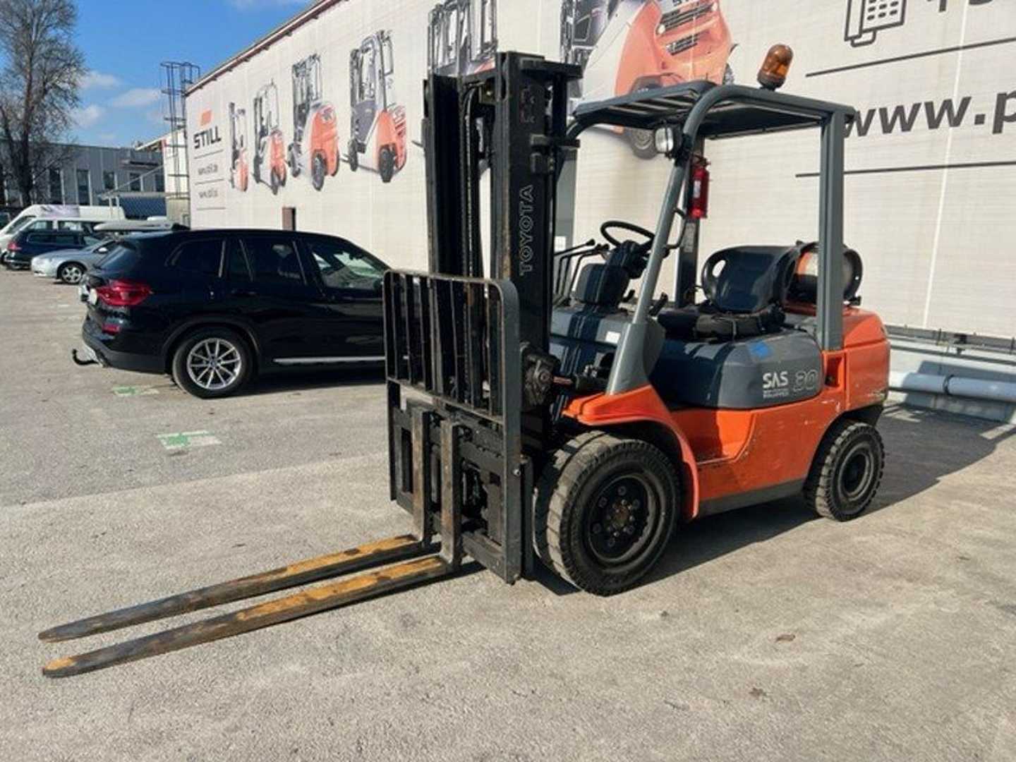 Used Forklift Toyota 02-7FGJF 35 4 ratų šakinis krautuvas (Image 1) Used Forklift Toyota 02-7FGJF 35 4 ratų šakinis krautuvas (Image 1)