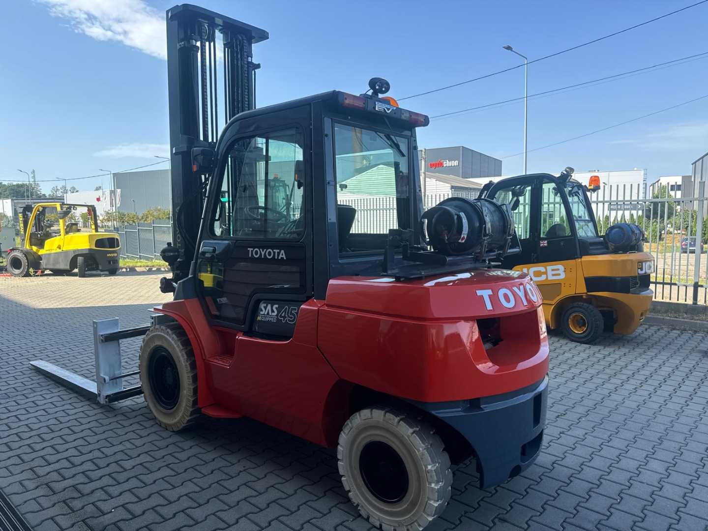 Used Forklift Toyota 7FG40 -Wide Positioner + sideshift/New price 4 ratų šakinis krautuvas (Image 5)