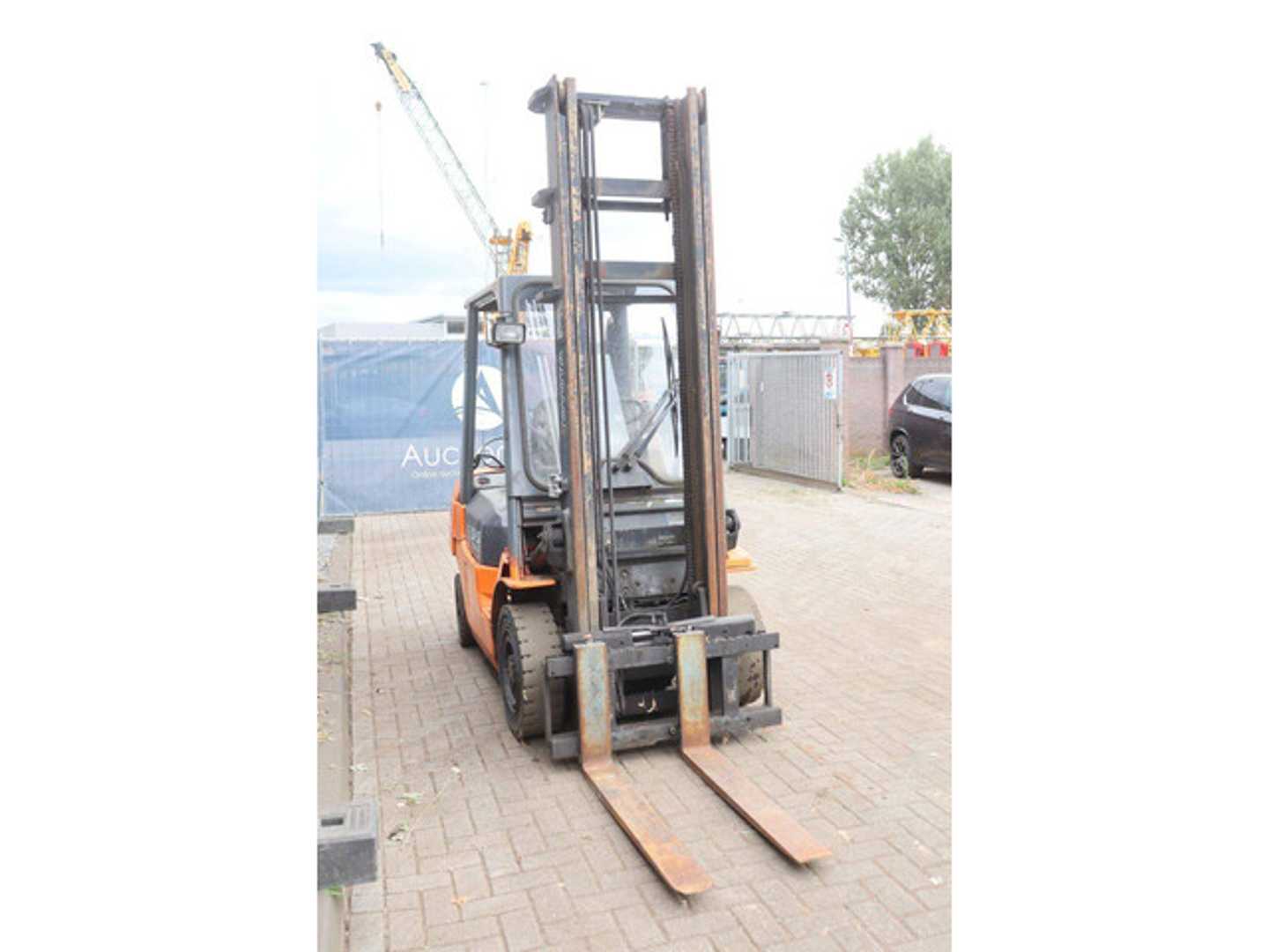 Used Forklift Toyota 42-7FGF25 4 ratų šakinis krautuvas (Image 7)