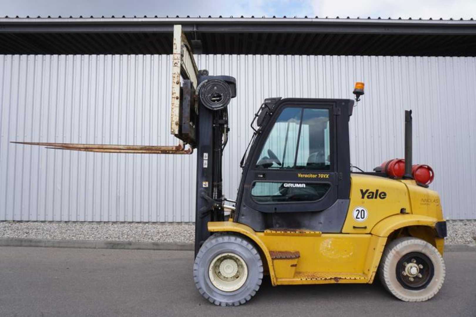 Used Forklift Yale GLP70 4 ratų šakinis krautuvas (Image 4) Used Forklift Yale GLP70 4 ratų šakinis krautuvas (Image 4)