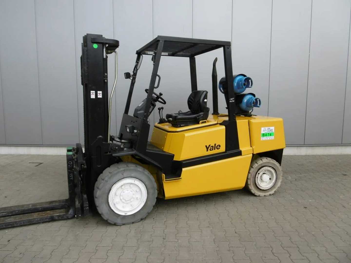 Used Forklift Yale GLP 50MFE 2348 1999 4 ratų šakinis krautuvas (Image 1) Used Forklift Yale GLP 50MFE 2348 1999 4 ratų šakinis krautuvas (Image 1)