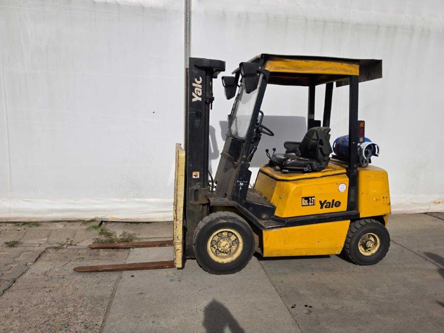 Used Forklift Yale GLP25RF 4 ratų šakinis krautuvas (Image 1) Used Forklift Yale GLP25RF 4 ratų šakinis krautuvas (Image 1)