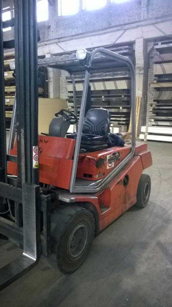 Used Forklift BT C 4 D 350 D 4 ratų šakinis krautuvas (Image 1)