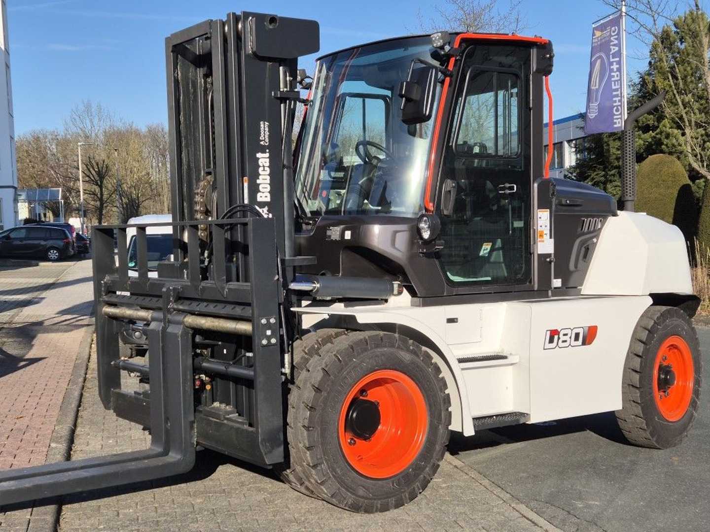 Used Forklift Bobcat D 80 S - 9 4 ratų šakinis krautuvas (Image 1) Used Forklift Bobcat D 80 S - 9 4 ratų šakinis krautuvas (Image 1)