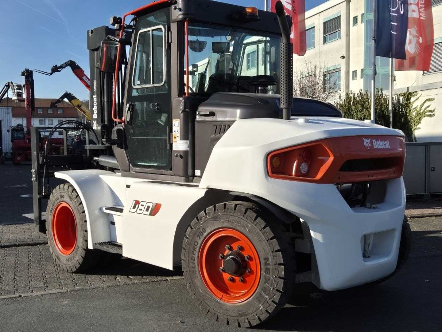 Used Forklift Bobcat D 80 S - 9 4 ratų šakinis krautuvas (Image 4) Used Forklift Bobcat D 80 S - 9 4 ratų šakinis krautuvas (Image 4)